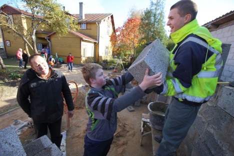 Kuuri ehitus. Aitäh Kuressaare Ametikool
